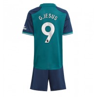 Arsenal Gabriel Jesus #9 Fotballklær Tredjedraktsett Barn 2023-24 Kortermet (+ korte bukser)